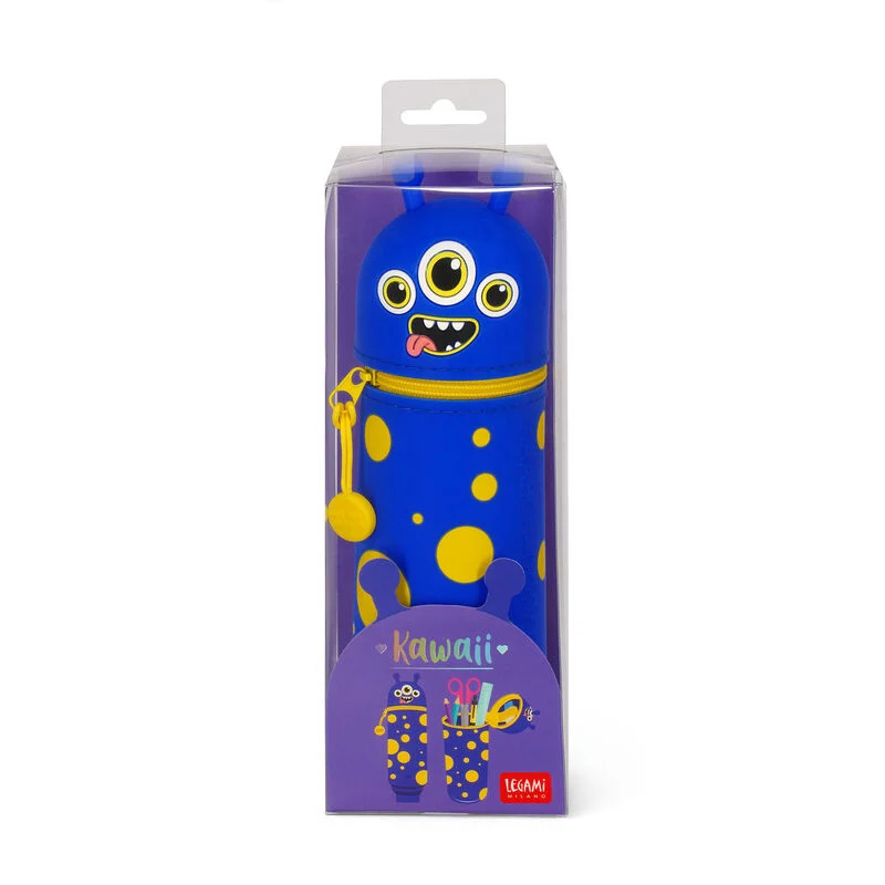 Estuche de silicona 2 en 1 para lápices - Kawaii