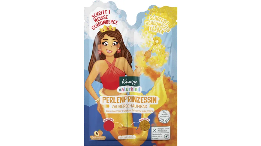 Kneipp naturkind Perlenprinzessin Zauberschaumbad
