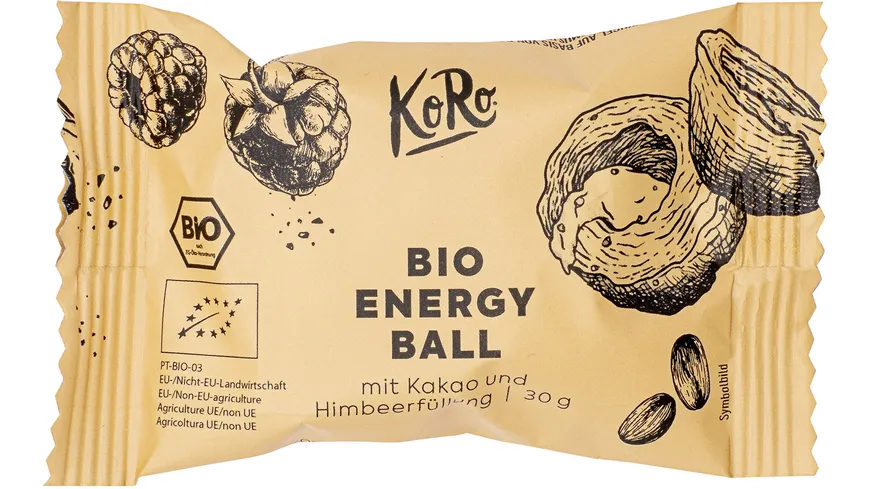 KoRo Bio Energy Ball Kakao & Himbeere 30 g