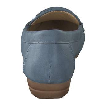 smiling for feet Mokassin in blau