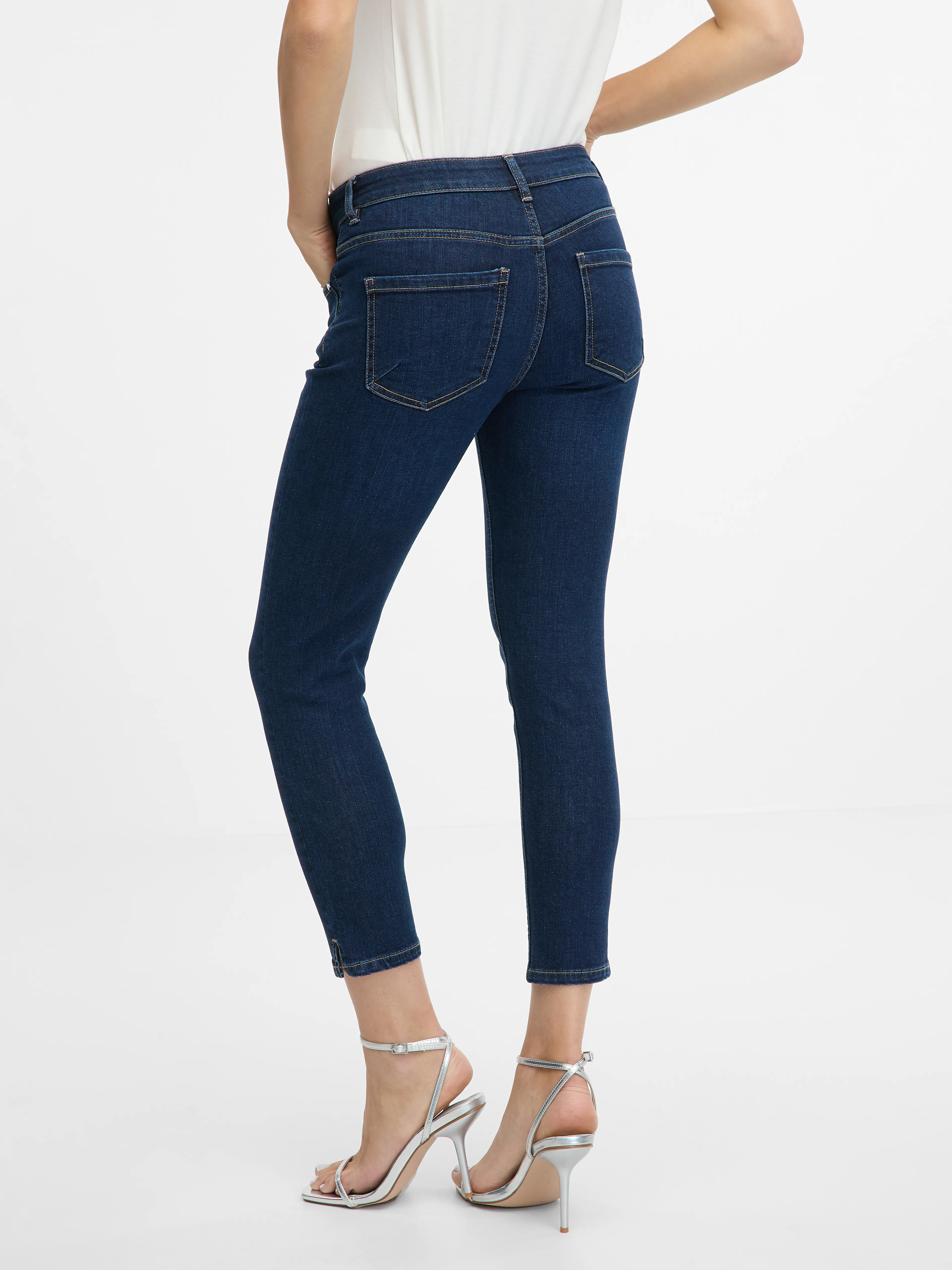 Blaue Damen Skinny Fit Jeans ORSAY