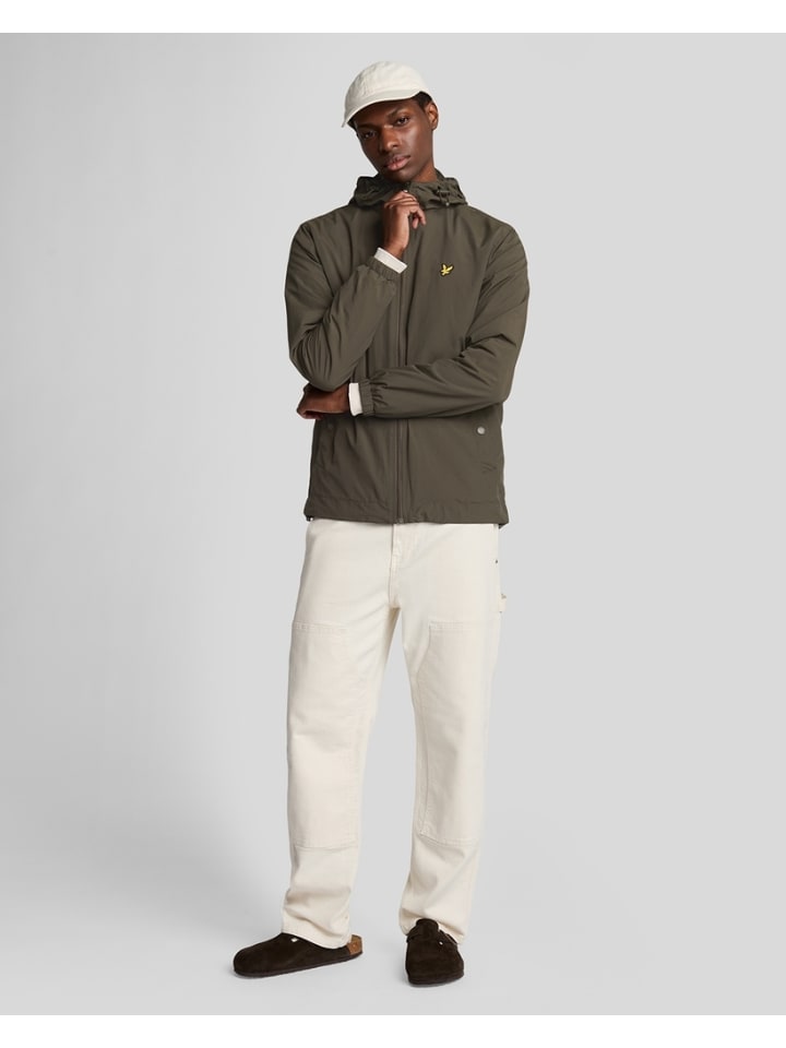Lyle & Scott Windjacke in Olivgrün günstig kaufen