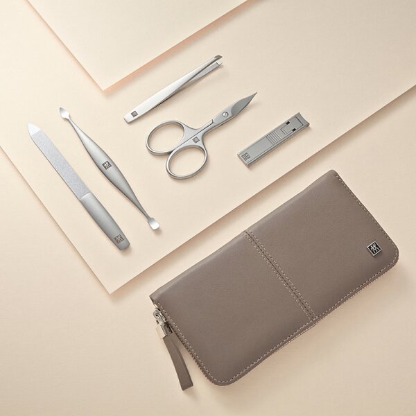 ZWILLING Beauty Premium Nagelpflege-Set - taupe Maniküre-Set