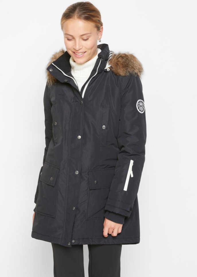 Outdoor-Funktions-Jacke mit Kapuze
