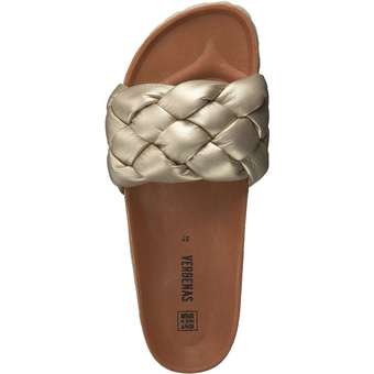 Verbenas Rai Roda Pantolette in gold