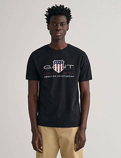 GANT Herren T-Shirt ARCHIVE SHIELD