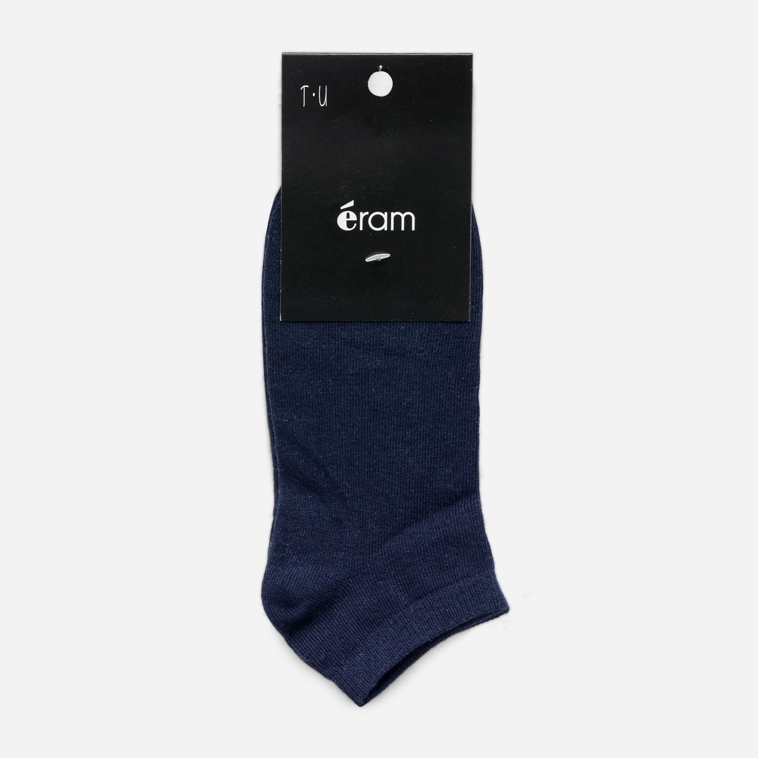 Chaussettes courtes marine et blanches taille unique
