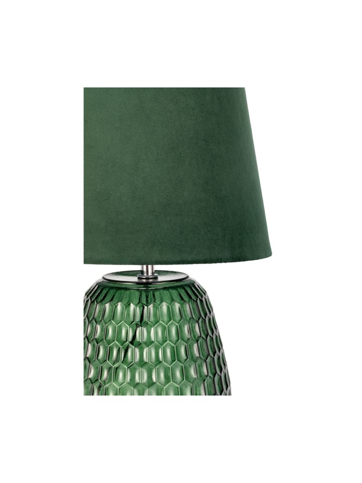 Pauleen Crystal Velours Tischleuchte max40W E14 Grün 230V Glas/Stoff günstig kaufen onesize