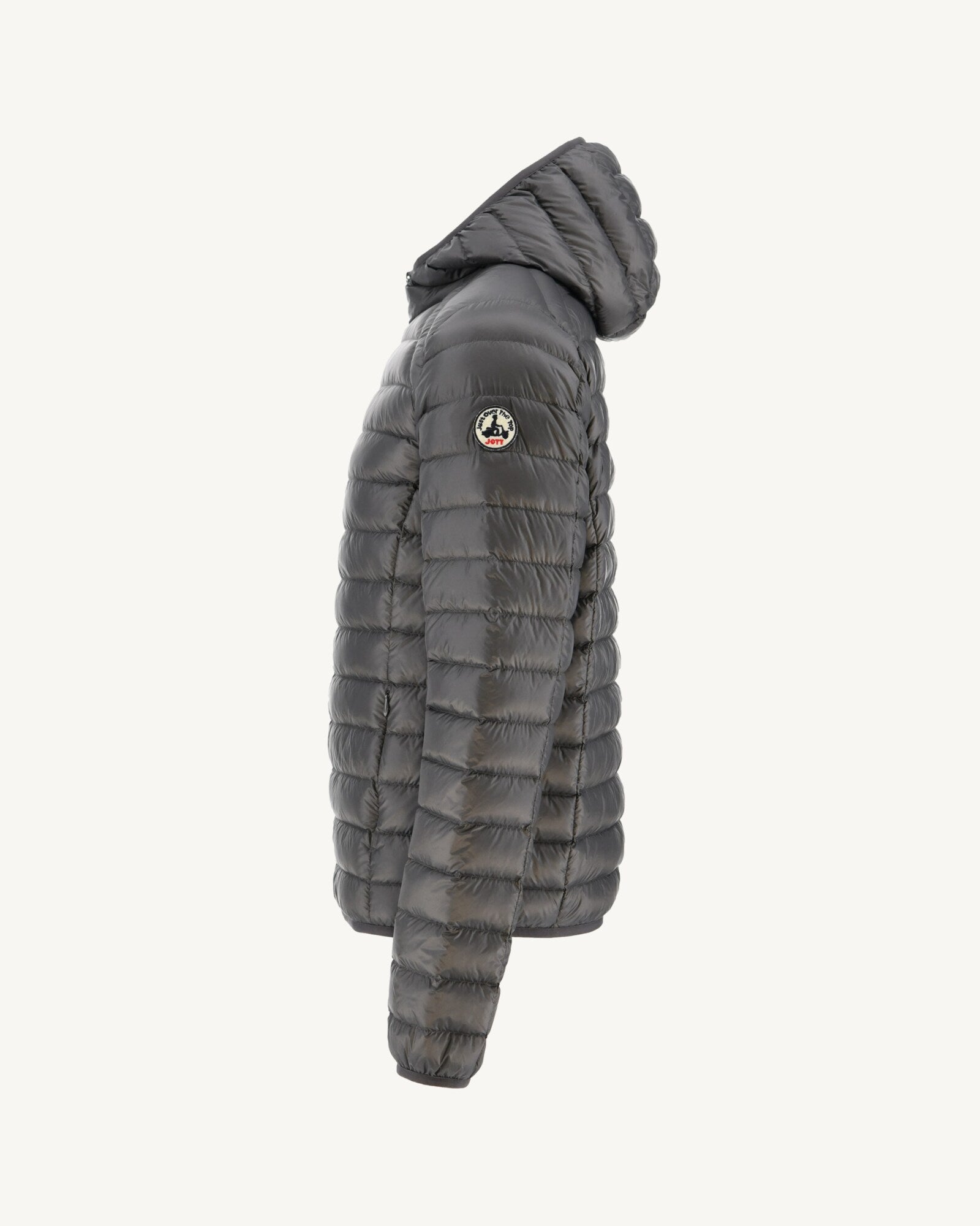 Doudoune légère à capuche Anthracite Nico