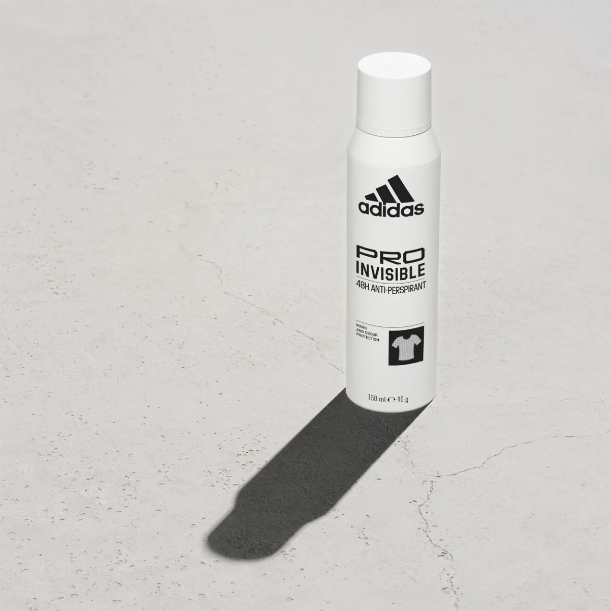 Deodorante antitraspirante invisibile Adidas Pro per donna, 150 ml