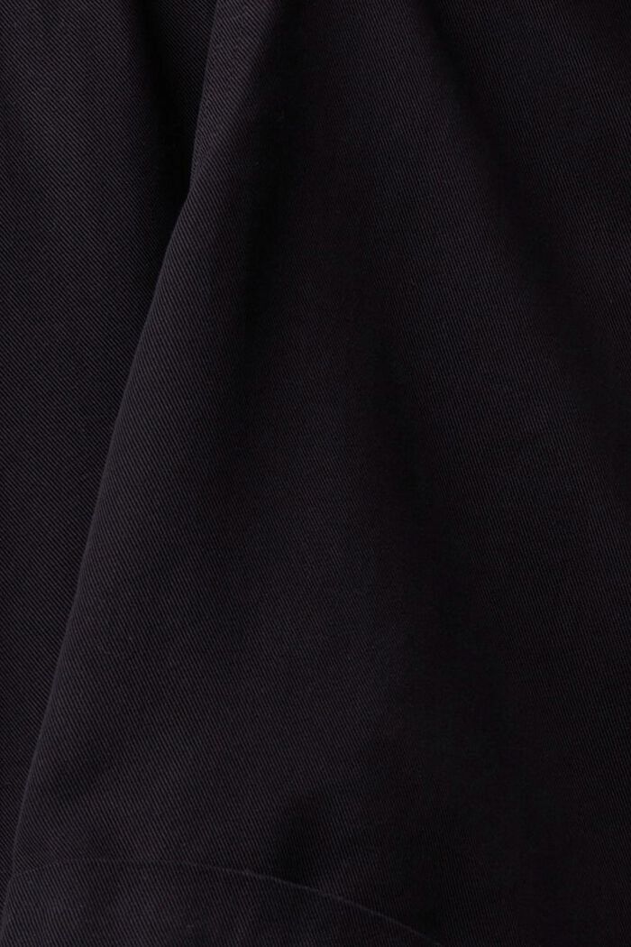 Shorts aus TENCEL™ mit Bindegürtel
