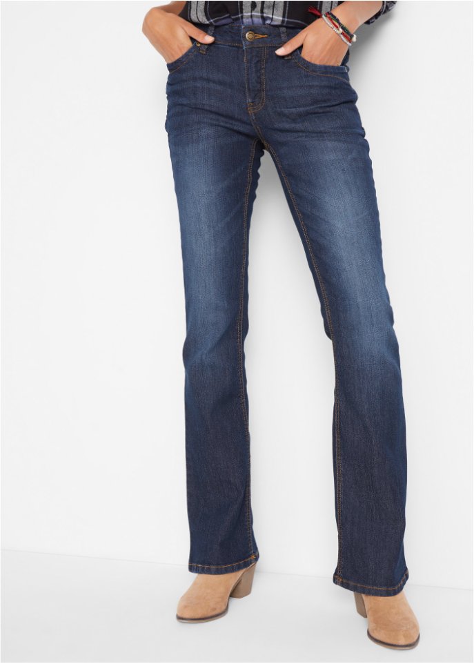 Komfort-Stretch-Jeans, Bootcut