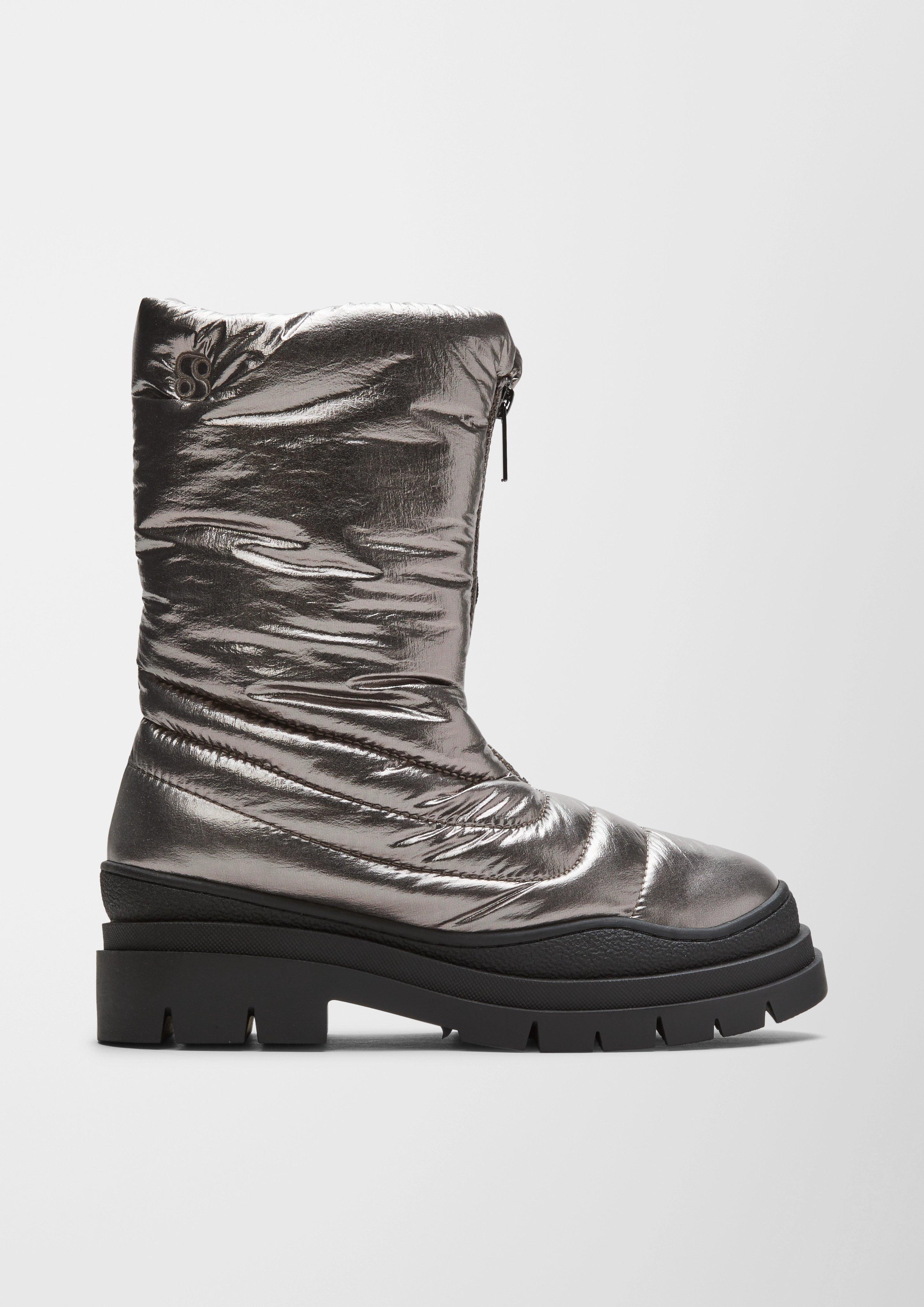 Boots in Metallic-Optik  6006684-915