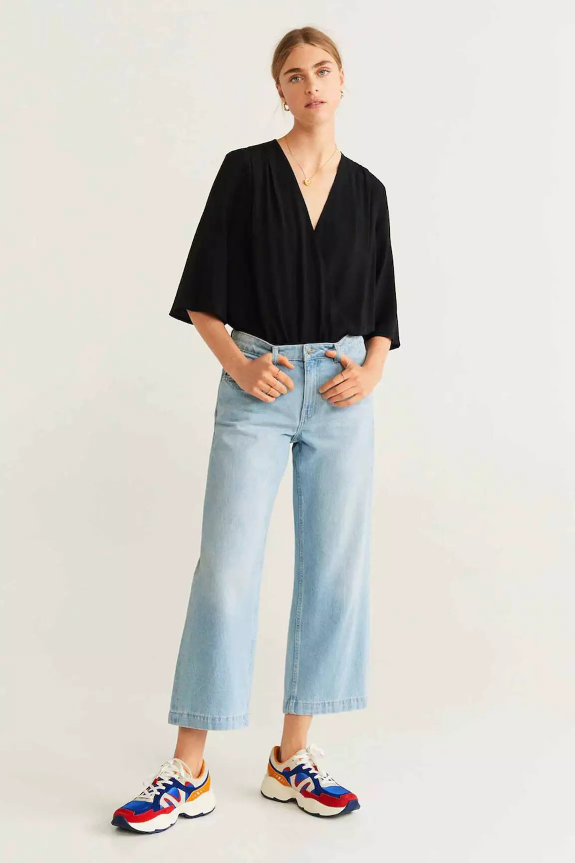 Mango Body Femme couleur noir