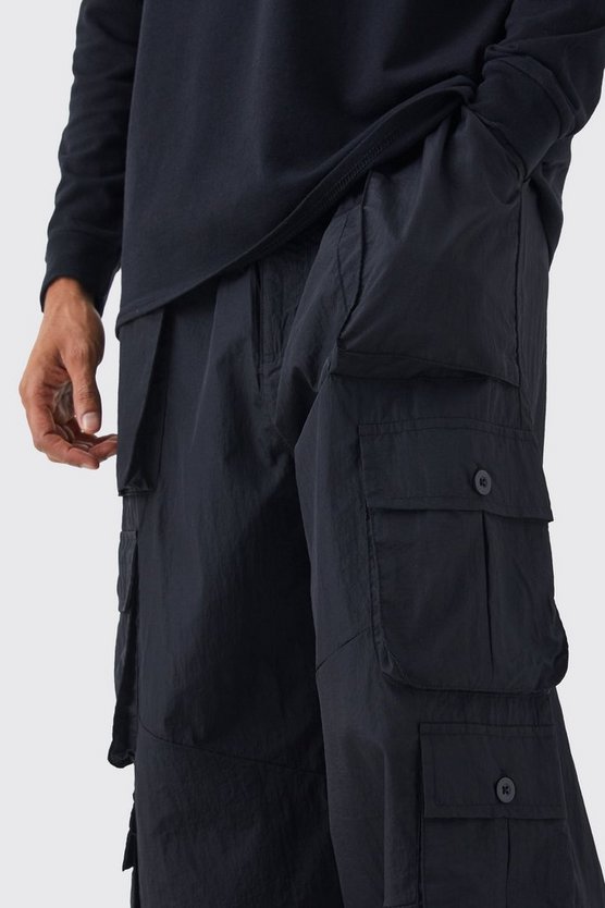 Parachute Hose mit Cargo-Taschen