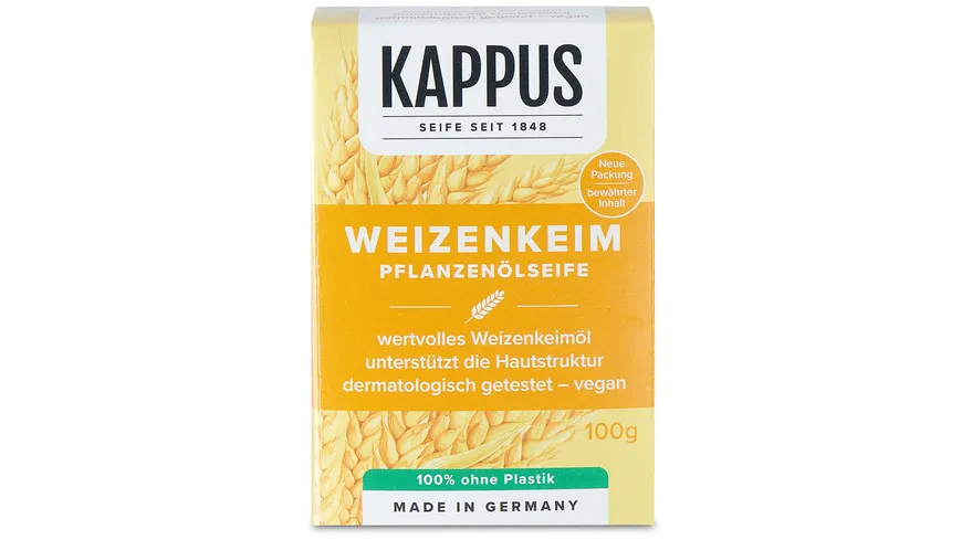 Kappus Seife Weizenkeimöl 100 g