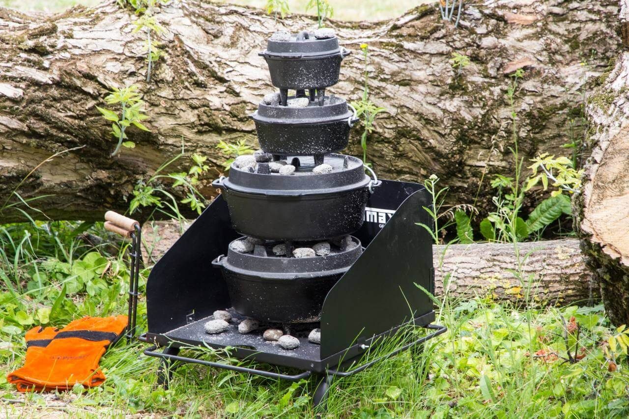 Petromax Tischgrill, Tisch für den Feuertopf