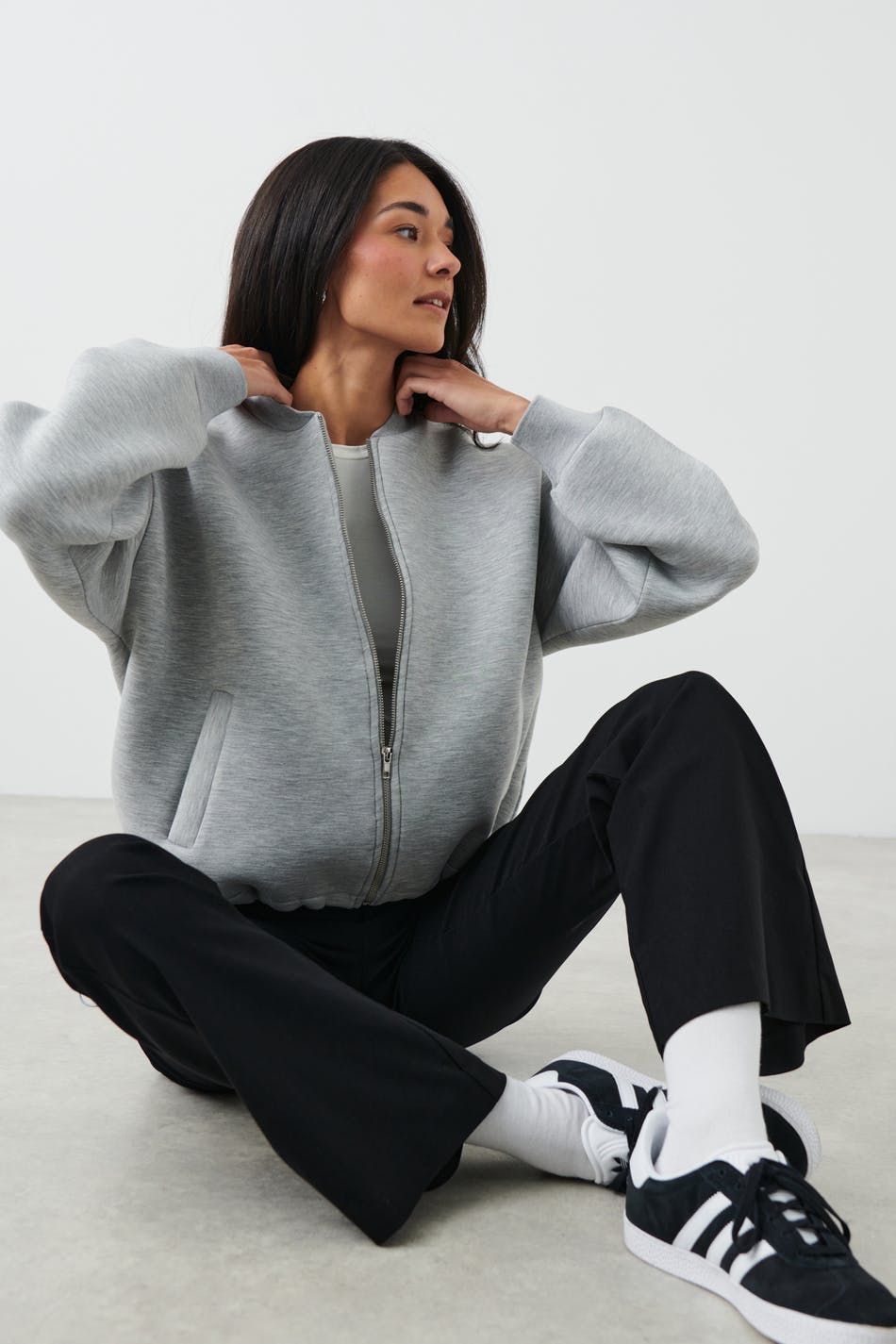 Scuba bomber jacket