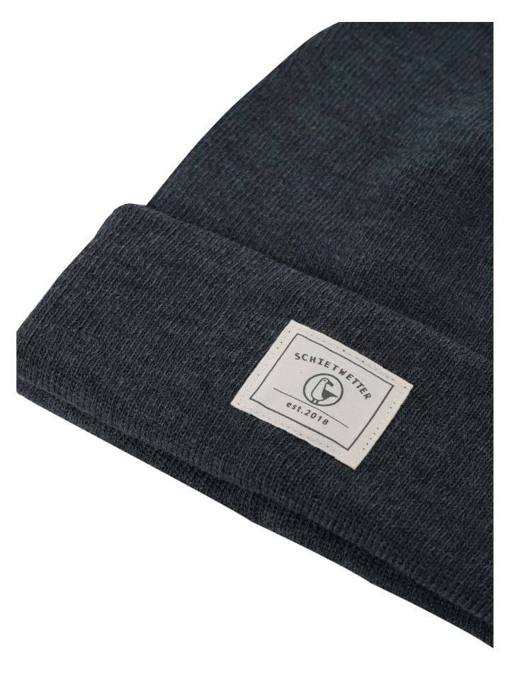 SCHIETWETTER Wintermütze Beanie in anthra melange günstig kaufen onesize