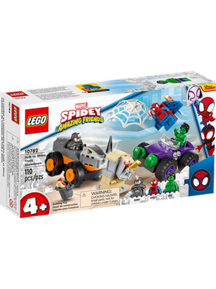 LEGO LEGO® 4  10782 Hulks und Rhinos Truck-Duell in Mehrfarbig ab 4 Jahre günstig kaufen onesize