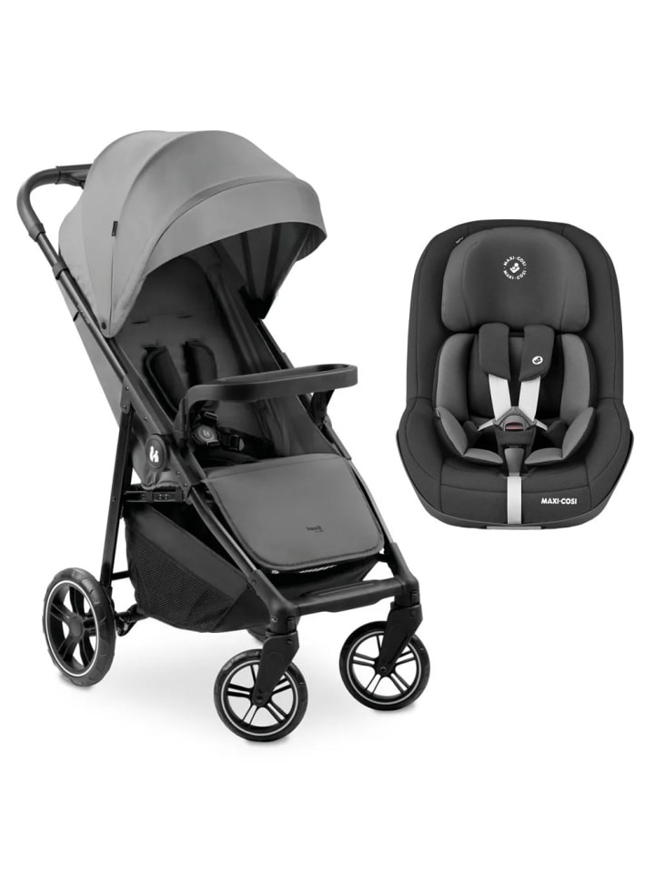 Hauck Buggy Shop N Care inkl. Reboarder Pearl Pro in grau,schwarz günstig kaufen onesize