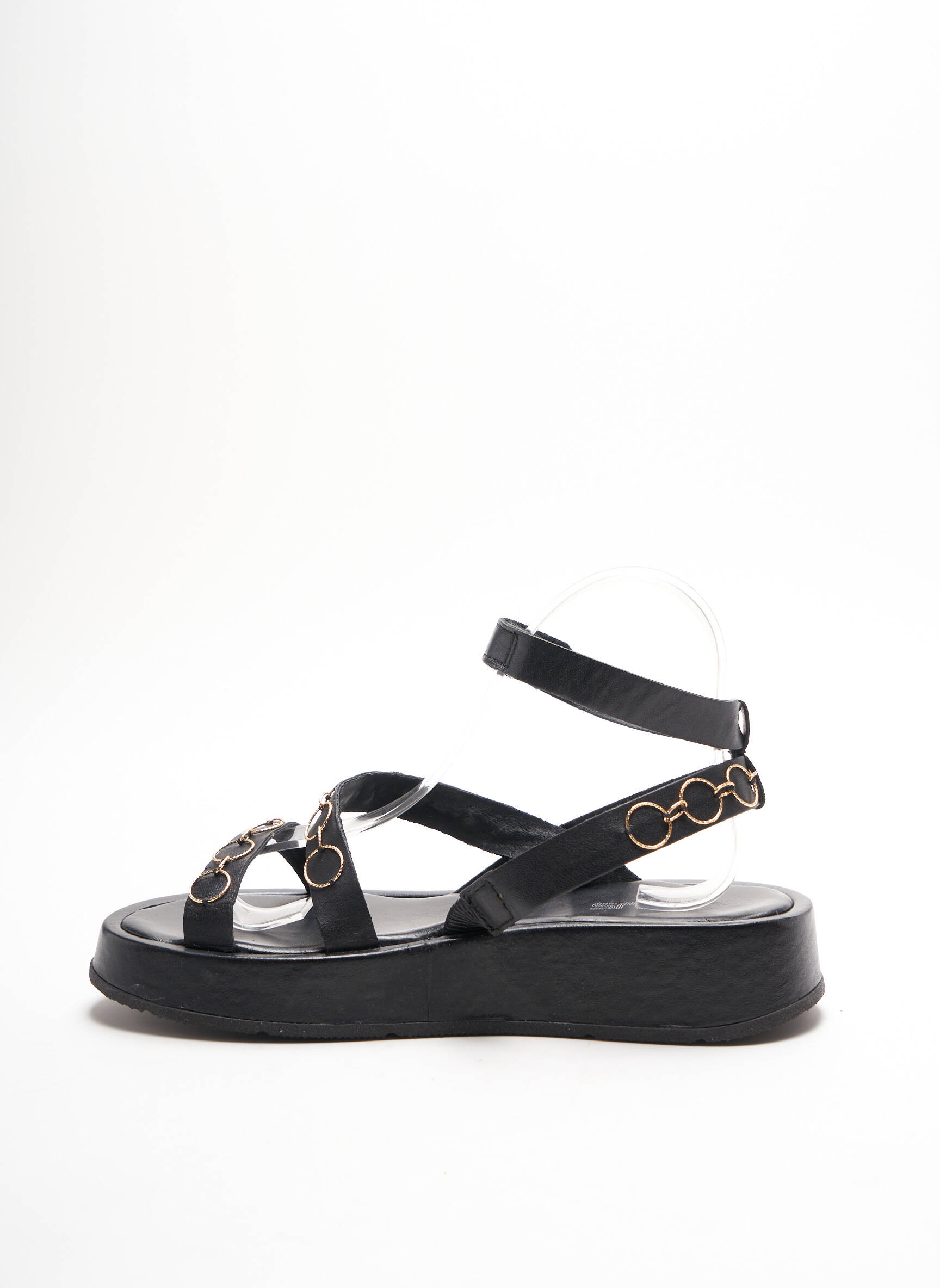 Mjus Sandales Nu Pieds Femme couleur noir