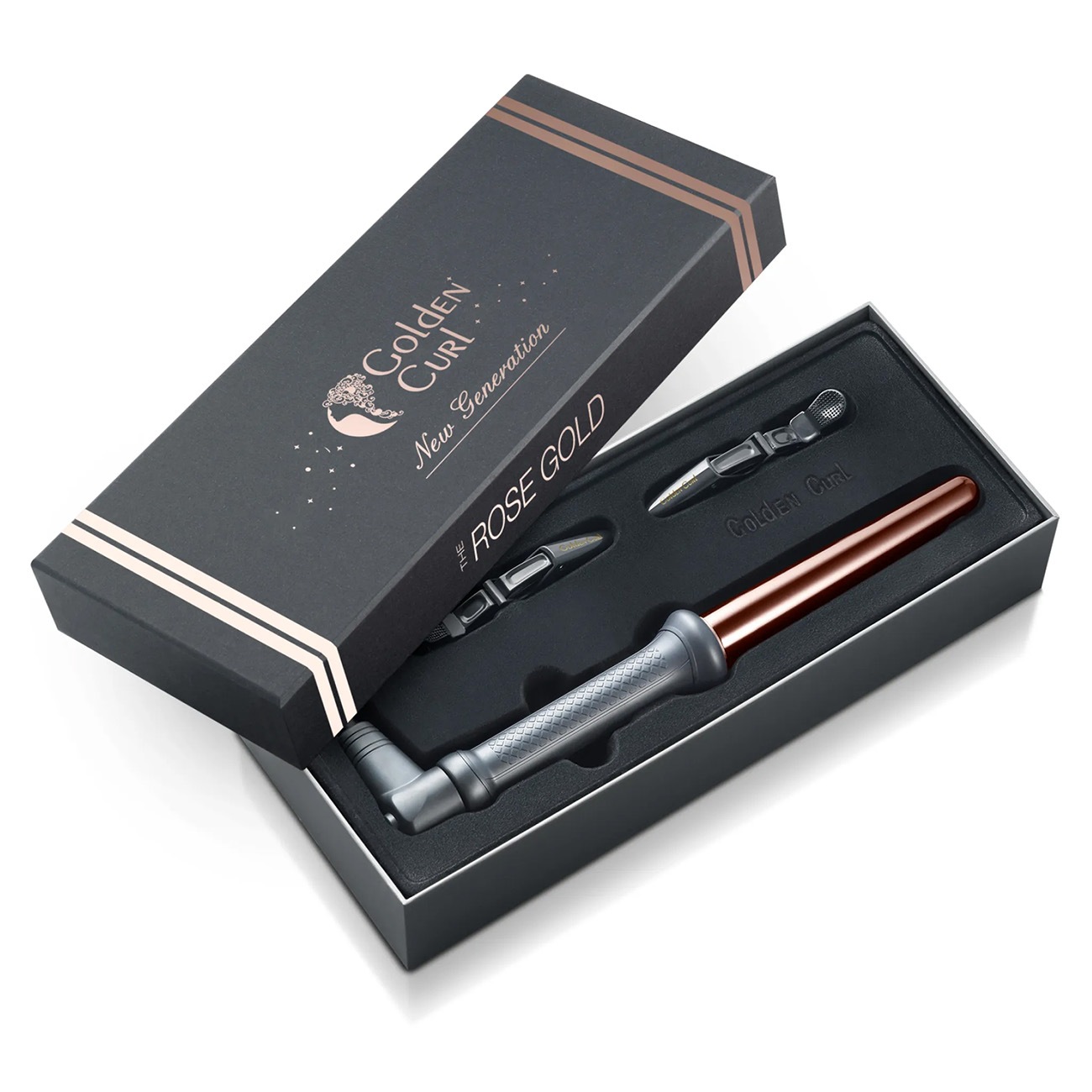 The Rose Gold 18 - 25 mm Curler