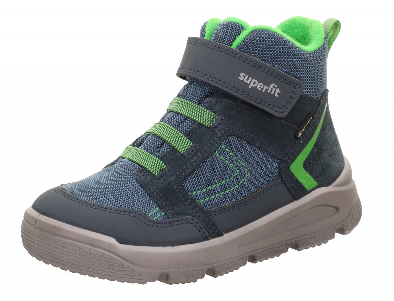 MARS - Blau/GrünBoots mit Klettverschluss
