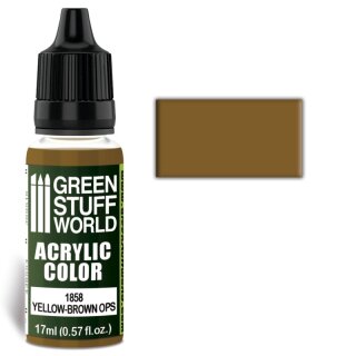 Acrylfarbe Yellow Brown Ops (17 ml)
