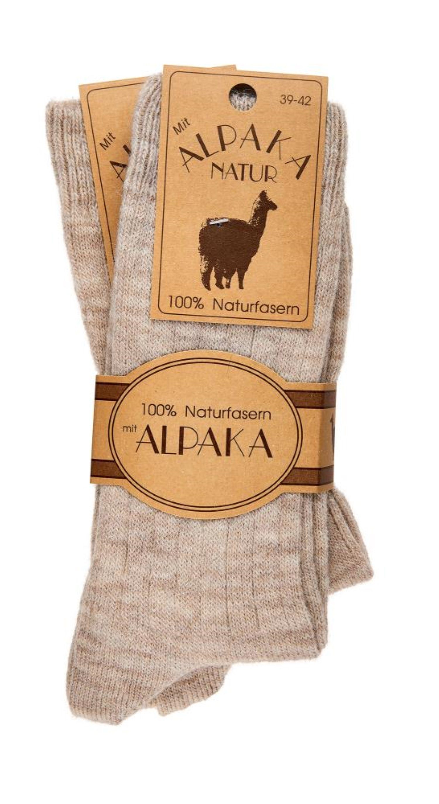 cwonlineshop Thermosocken Alpakasocken 4 Paar (A-6518021) (4-Paar)