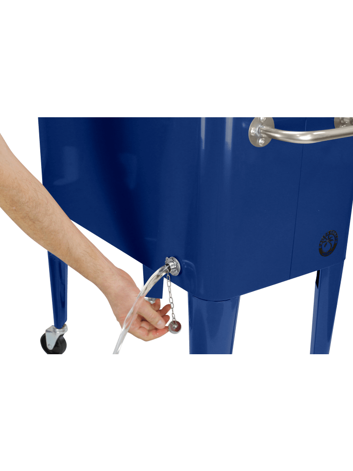 Beachtrekker Kailua Cooler - Kühlbox, Kühlwagen, Getränkekühler, Blau günstig kaufen onesize