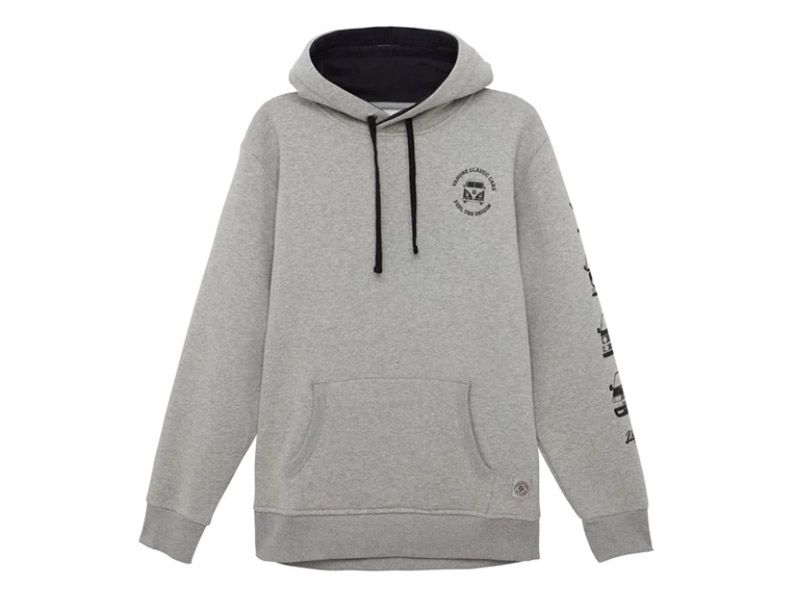 Van One Family Logo Grey Herren Hoodie