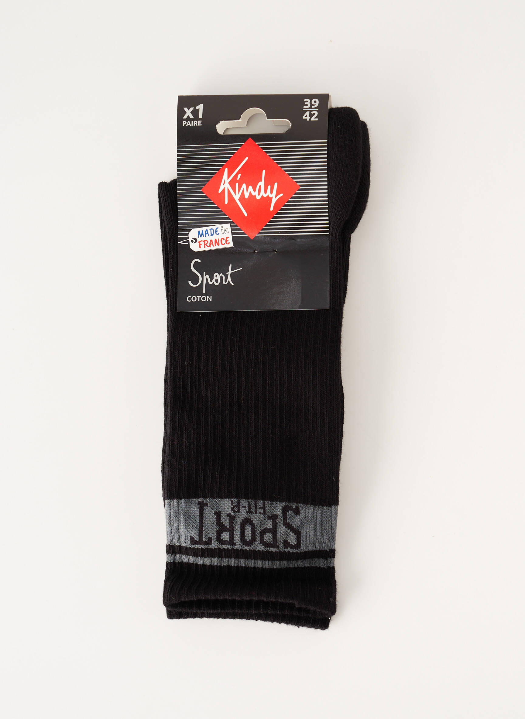 Kindy Chaussette Femme couleur noir