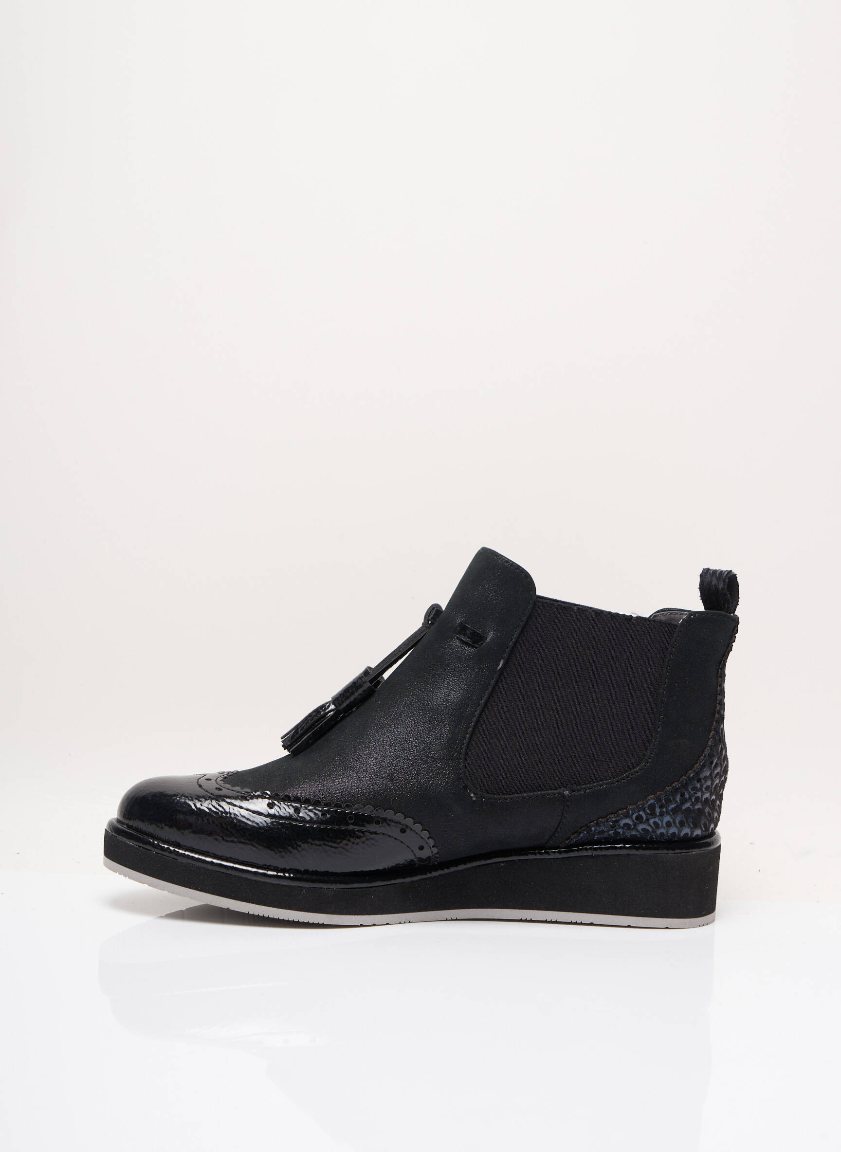 Fugitive By Francesco Rossi Bottines Femme couleur noir