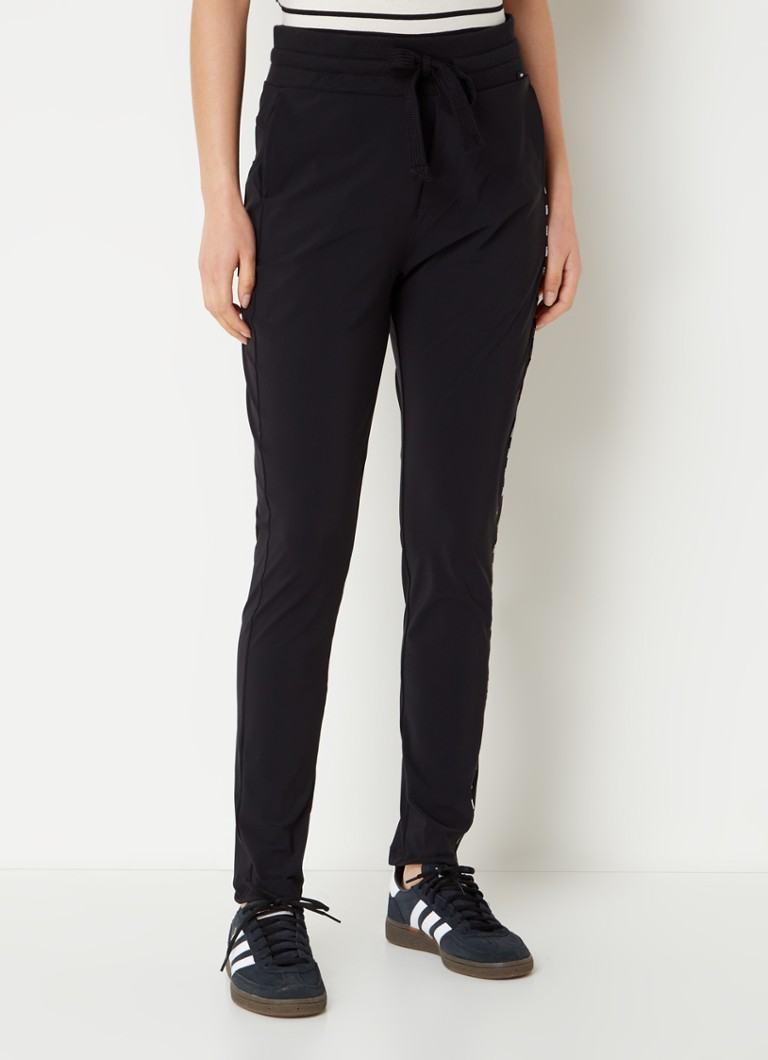 Pantaloni da tuta 10DAYS a vita media e affusolati con tasche laterali
