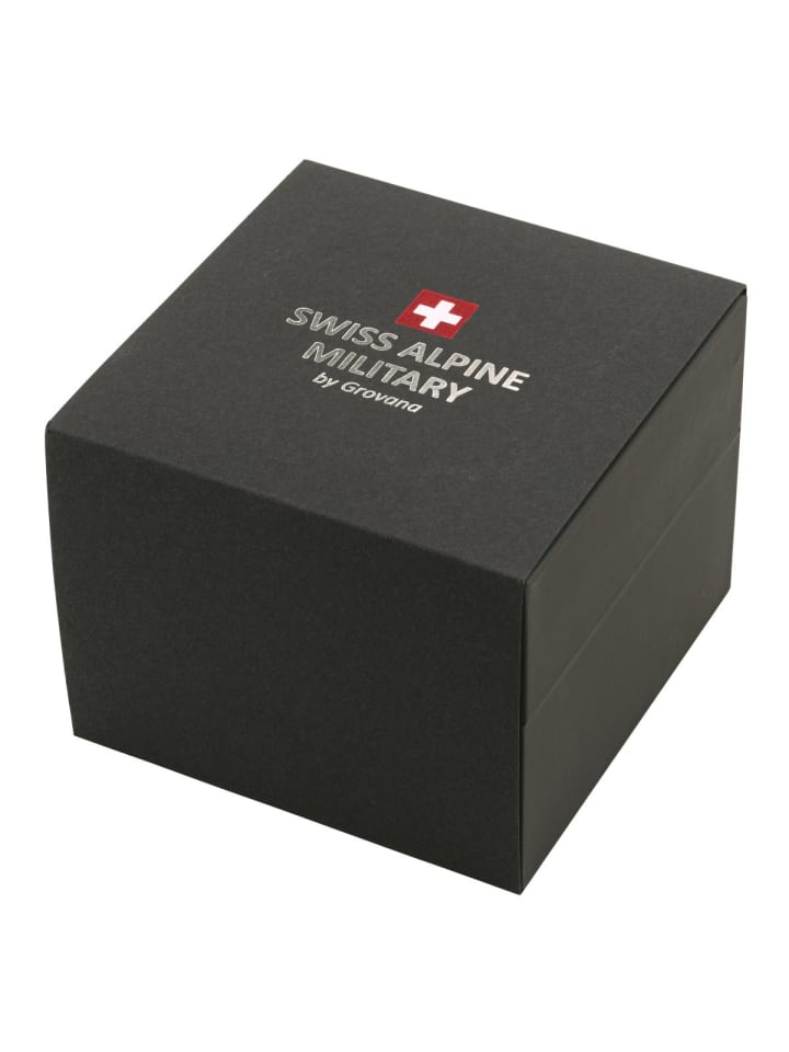 Swiss Military Quarzuhr 7043.9134SAM in Silber günstig kaufen onesize