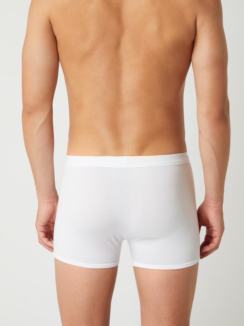 Trunks mit Label-Print in weiß