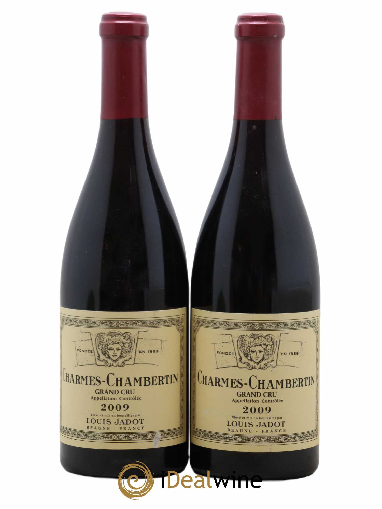 Charmes-Chambertin Grand Cru Maison Louis Jadot  2009 - Lot de 2 Bouteilles