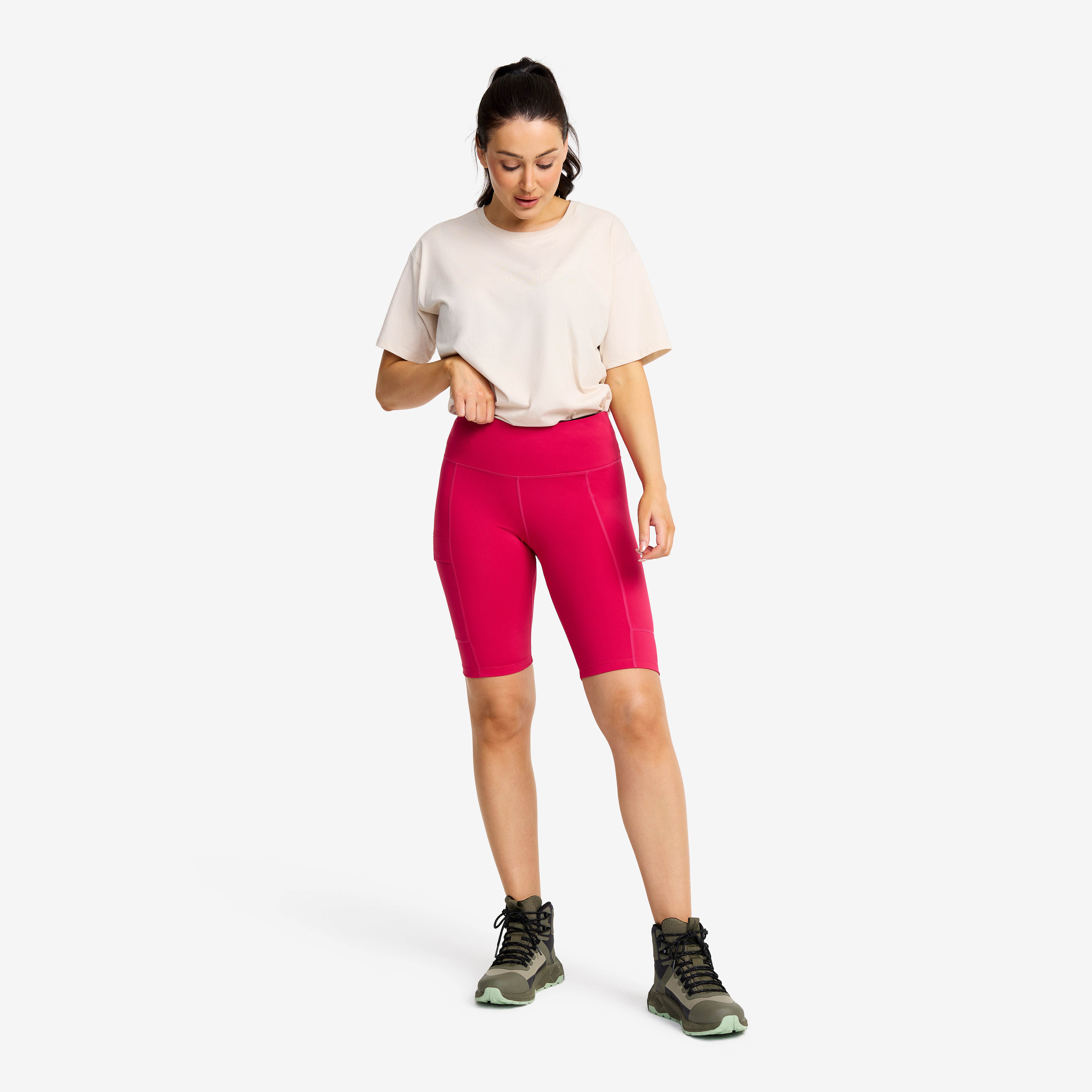 Energy Highwaist Short Tights Femme Granita