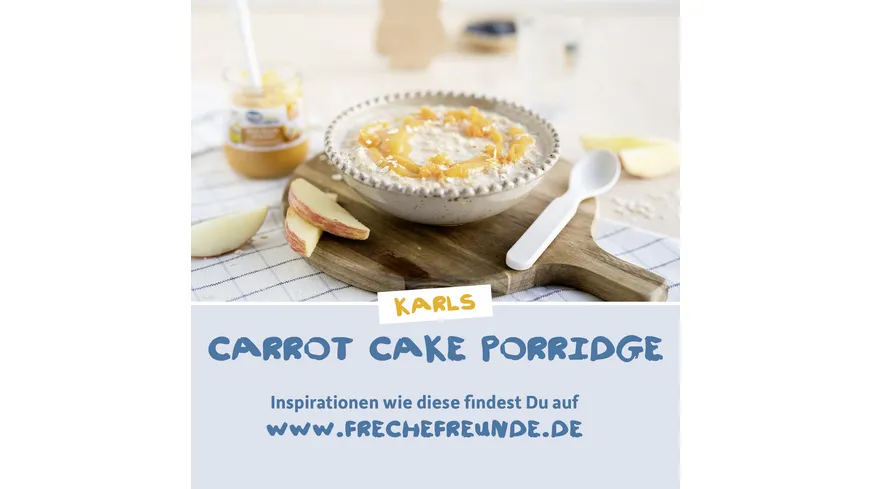 Freche Freunde Bio Gläschen Birne, Banane & Karotte 120 g