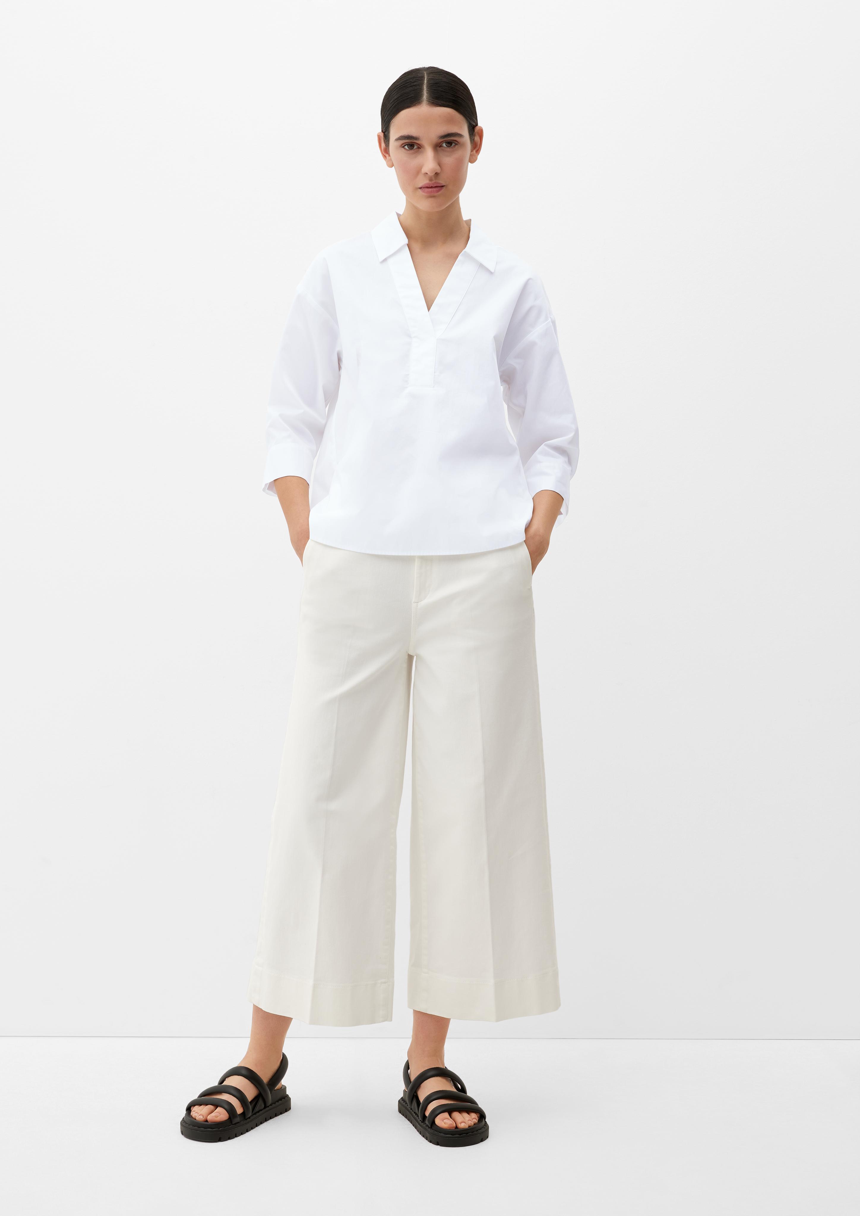 Bluse mit Polokragen  2132932-0100