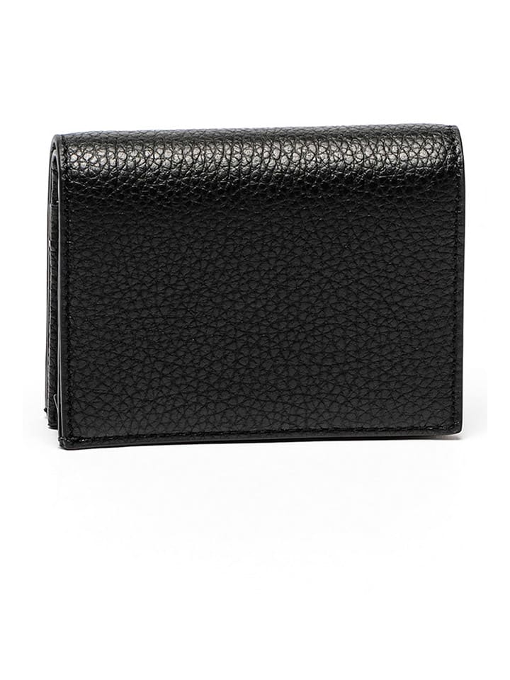COCCINELLE Leder-Kartenetui in Schwarz - (B)11 x (H)9 cm günstig kaufen onesize