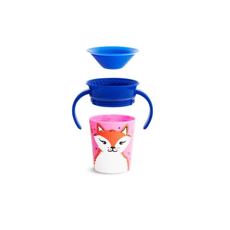 Tasse miracle 360° 6 mois et + renard Munchkin