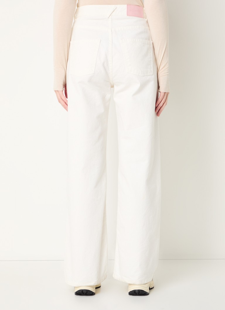 alchemist Star high waist straight leg jeans with colored wash