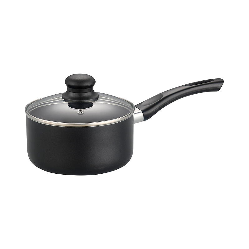 Cuisine Home Kasserolle 1,3 L ø 16 cm l nonstick m/glasslokk