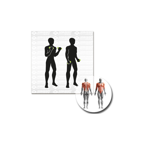 Schildkröt Fitness - Vinyl Hantel Set