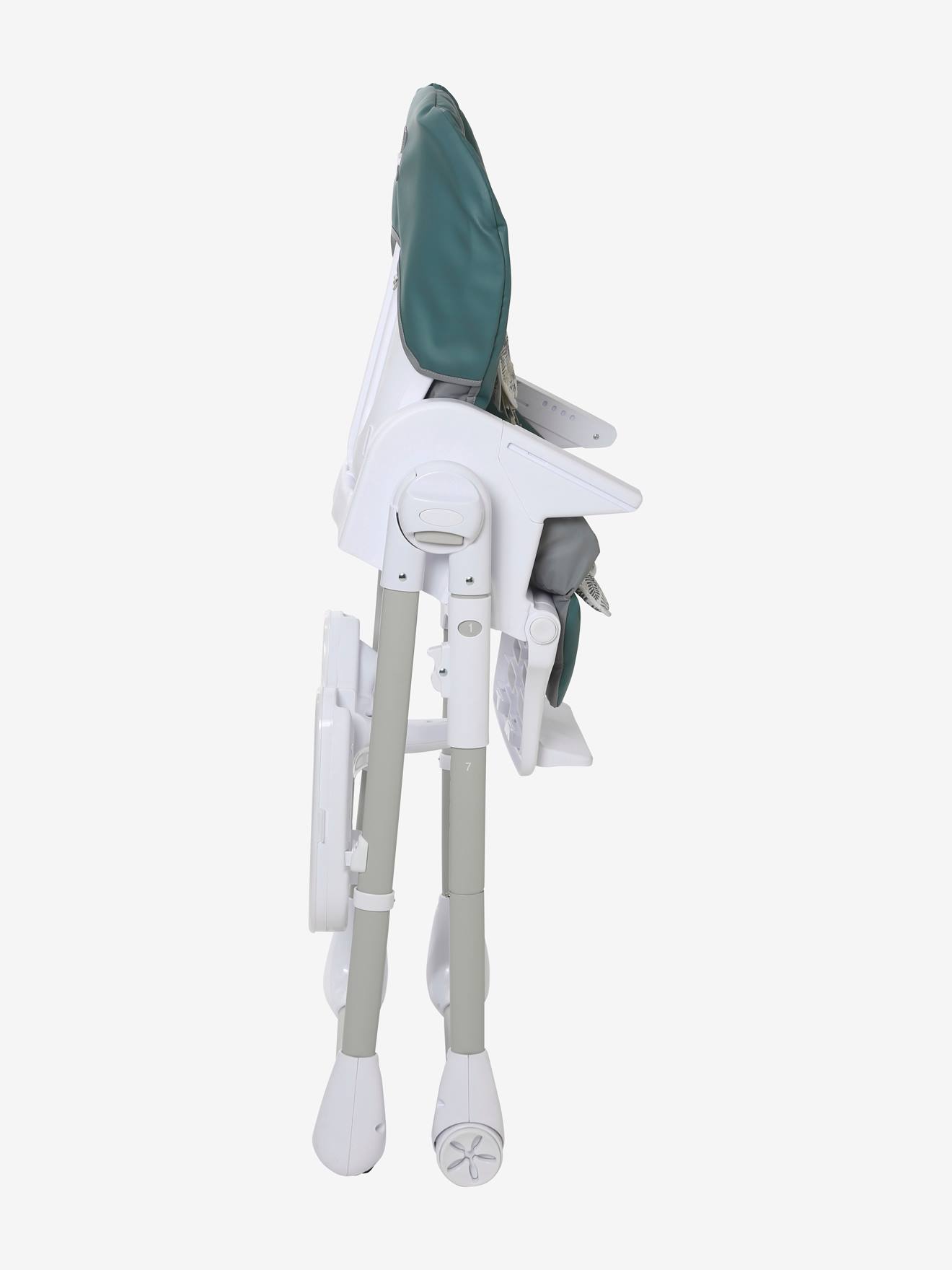 Vertbaudet Baby Kombi-Hochstuhl MAGICSEAT - grau