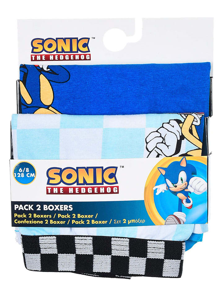 Sonic 2er-Set: Boxershorts 