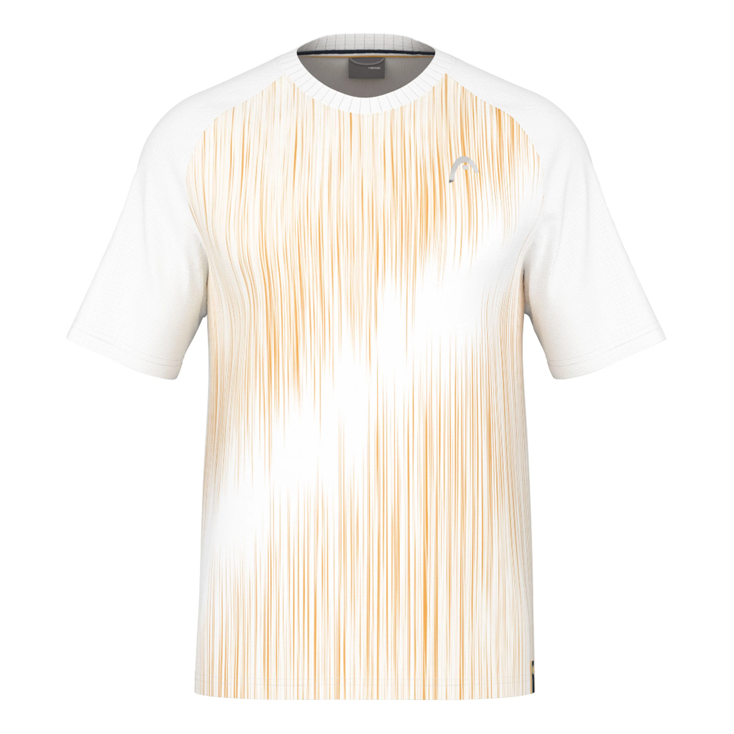 Performance T-Shirt Herren - Weiß, Goldgelb