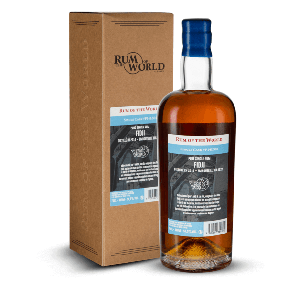 Rum Of The World Fiji 8 Ans 2014 Single Cask V and B 54,5%